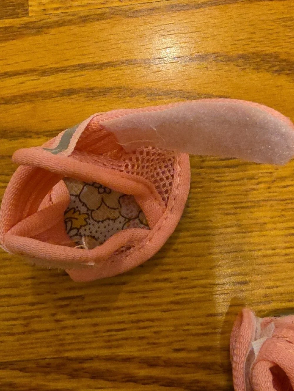New Pink Breathable Mesh Dog Paw Protectors with Reflective Trim -